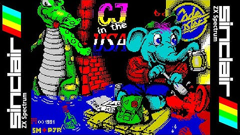 CJ IN THE USA (1991) Walkthrough, ZX Spectrum