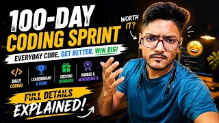 Unstop 100-Day Coding Sprint 2026 🚀 Full Details, Rewards & Complete Guide #dailycoding #free #tech