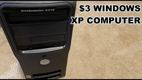 This Computer Only Costed Me $3!!! Windows XP Gaming On a $3 PC