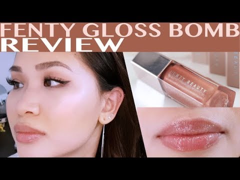 Fenty Beauty Gloss Bomb Review Youtube