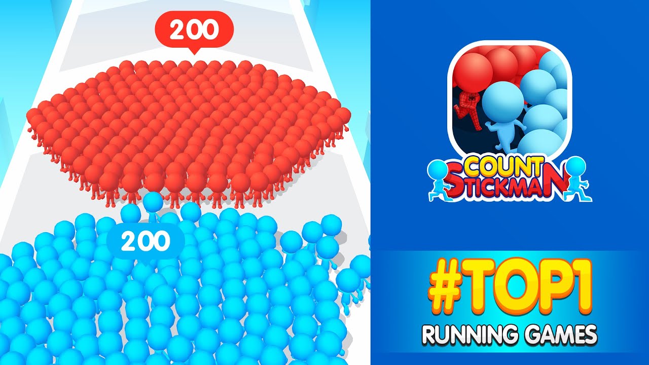 15s Count Stickman Run Master 3D Gameplay3 Play now for free