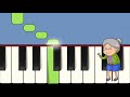 5 Очень простые детские песенки для детей на фортепиано (для начинающих) том 2