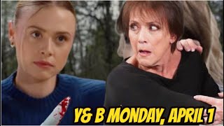 The Young and the Restless Spoilers: Monday, April 1