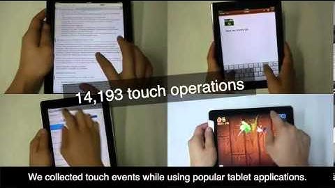 Expanding Touch Input Vocabulary  by Using Consecutive Distant Taps