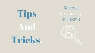 Tips and Tricks - Reverse Prospecting