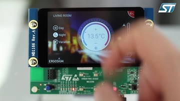 Advanced GUI on STM32F7 powered by Embedded Wizard graphic solution