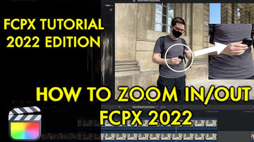 HOW TO ZOOM IN/OUT | Easy Final Cut Pro X Tutorial/Tip/Advice 2022  #FCPX #finalcutprox
