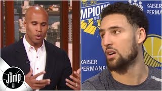 Reacting to Klay Thompson's reaction: Did he get snubbed for AllNBA? | The Jump