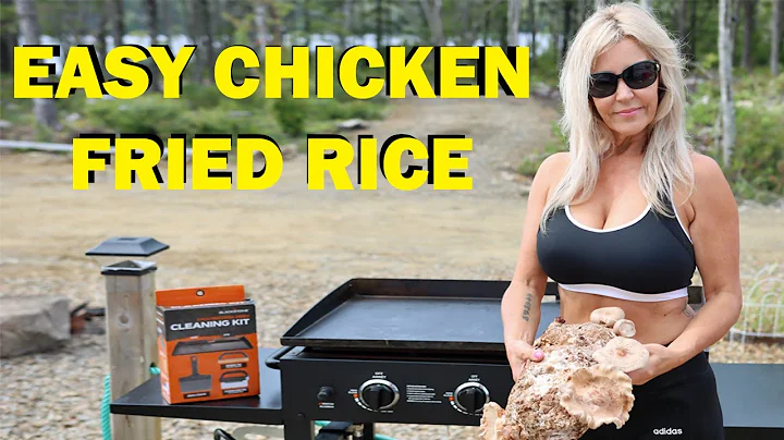 Blackstone Griddle Recipe - How to make  Chicken Fried Rice - Start to Finish