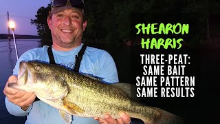 Fishing Shearon Harris Three-Peat: Same Bait, Same Pattern, Same Results