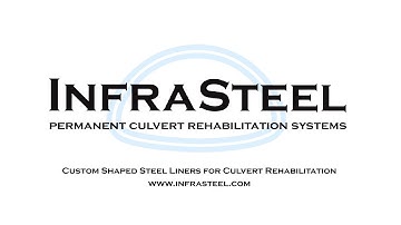 InfraSteel Installation Culvert Rehabilitation Animated