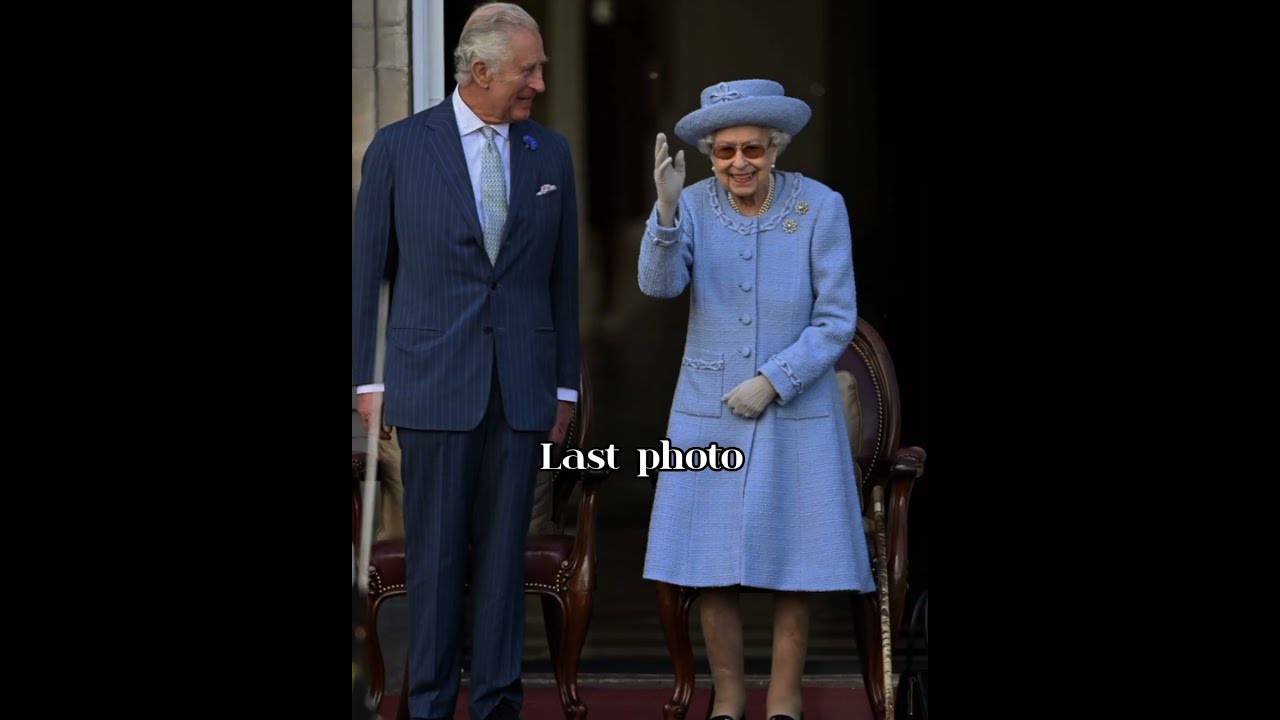 Last Photo And First Of Queen Elizabeth II Her Son King Charles Lll Windsorfamily