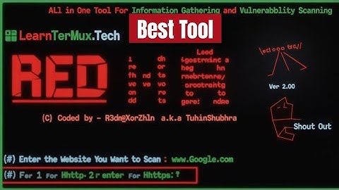 ⚠️ RED HAWK Termux Hack Tool | Hack Any Website Info in Seconds 💻