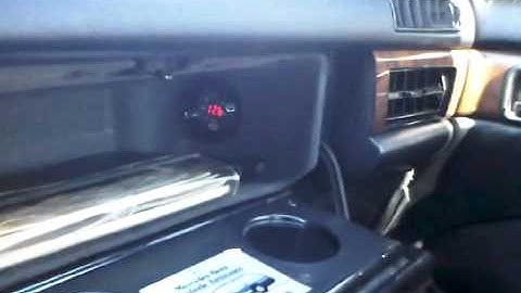 560SEC AFR Video during WOT