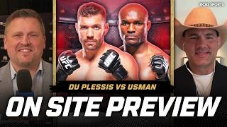 ON-SITE UFC Fight Night Preview: What's at stake for Dricus Du Plessis and Kamaru Usman