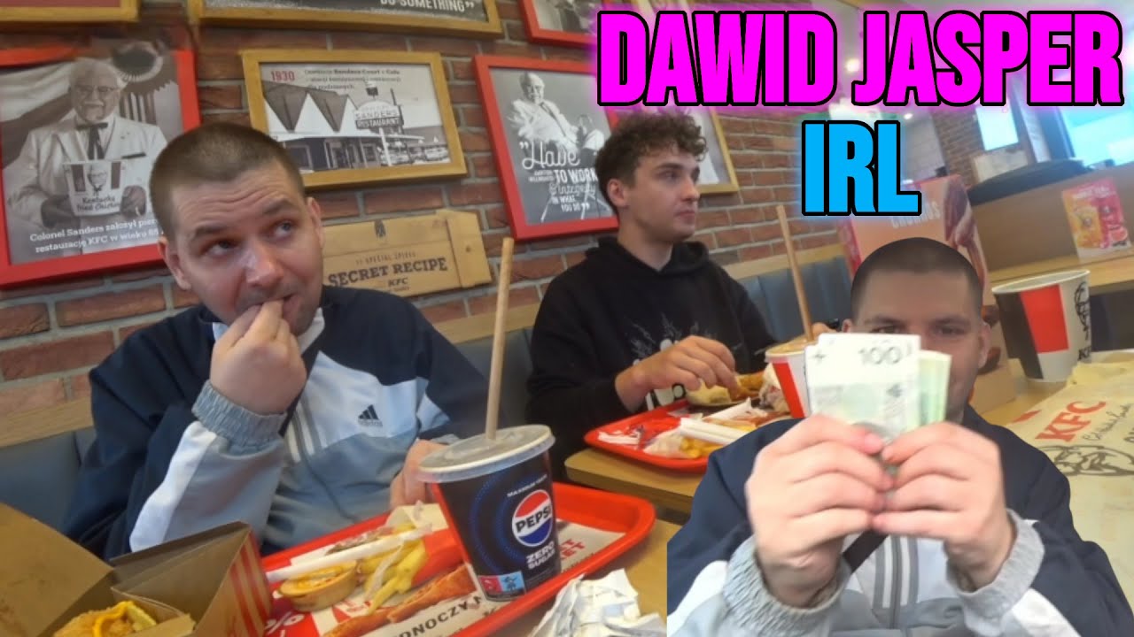 Dawid Jasper IRL z Franiem - ZOO, KFC i GRUBE ZAKUPY