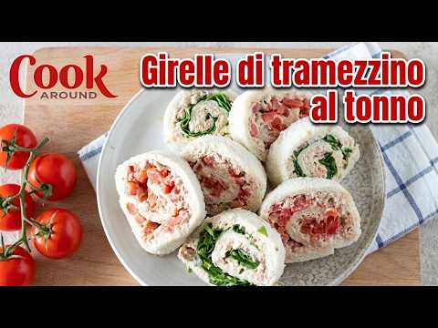 Don't roll your sandwiches before knowing this TRICK! Super creamy TUNA PINWHEELS 🥪