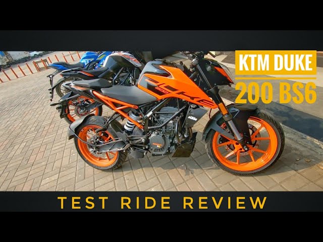 2020 Ktm Duke 200 Bs6 | The New Orange Black - Youtube