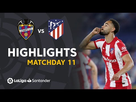 Levante Atletico Madrid Goals And Highlights