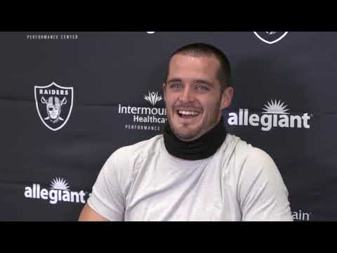 Las Vegas Raiders QB Derek Carr on Buccaneers defense: “These guys can do everything.”