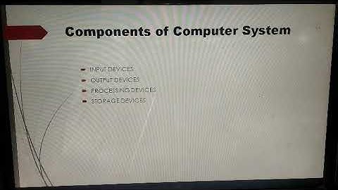 Components of Computer System(105, Unit-1) By Manish Kumar Kakhani, GPC Bagidora