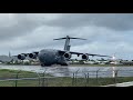 U.S AIR FORCE C-17 SINT MAARTEN EXTREME MIND BLOWING TAKEOFF