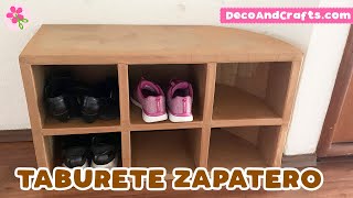 Cómo hacer un mueble para guardar zapatos 