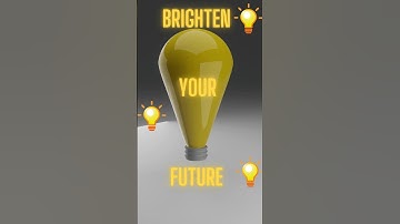 Learn 3D Modeling of Light Bulb in One Minute Tutorial in Blender | Blender Wallah #3dmodeling #cgi