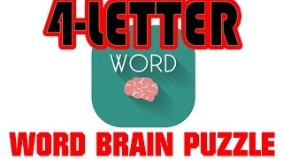 Word Brain Puzzle - 4 Letter Word - All Answers 1 - 150 screenshot 3