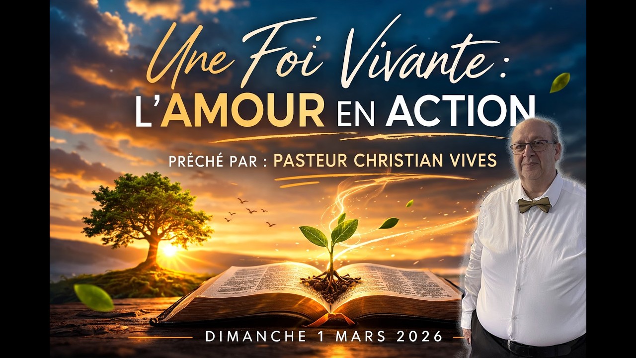 La foi ou ses œuvres ? - Pasteur Christian Vivès - Culte du 1er Mars 2026 - Eglise Résurrection
