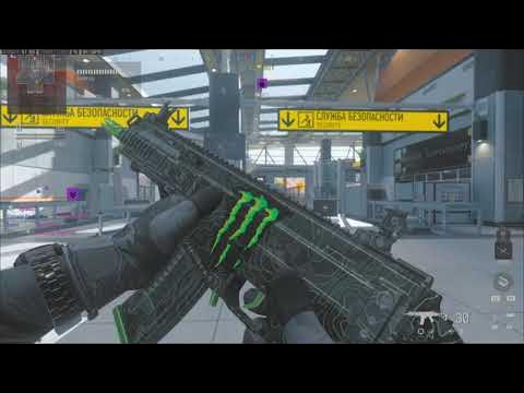 MW3 Free Monster Energy Gun Blueprint and Skin