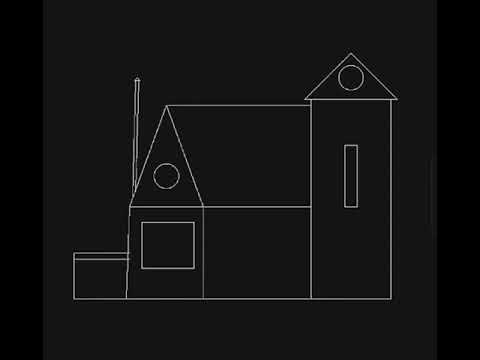 **Make A House 🏠 In C language Coding || Two Type Programming|| Using Graphics*