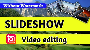 How to Make slideshow video using Inshot | Inshot photo video editing