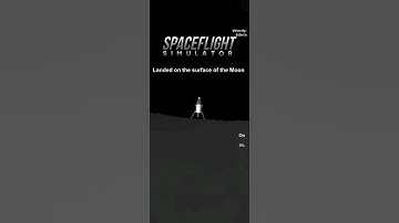 a quick moon landing #sfs #shorts #landing #moon