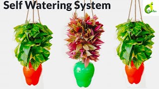 Automatic Watering System Using Plastic Bottles/Self Watering System For Your Plants/ORGANIC GARDEN
