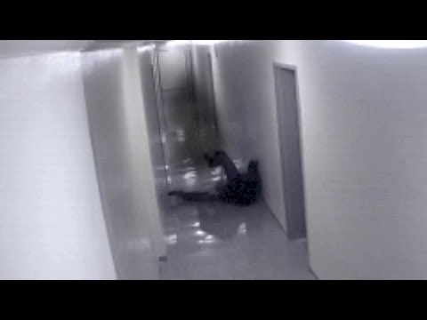 Ghost Attacks Man Caught On Security Camera
