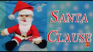 Soft toys making..... How to make Santa Clause Soft Toy at home in easy way in hindi…… screenshot 2