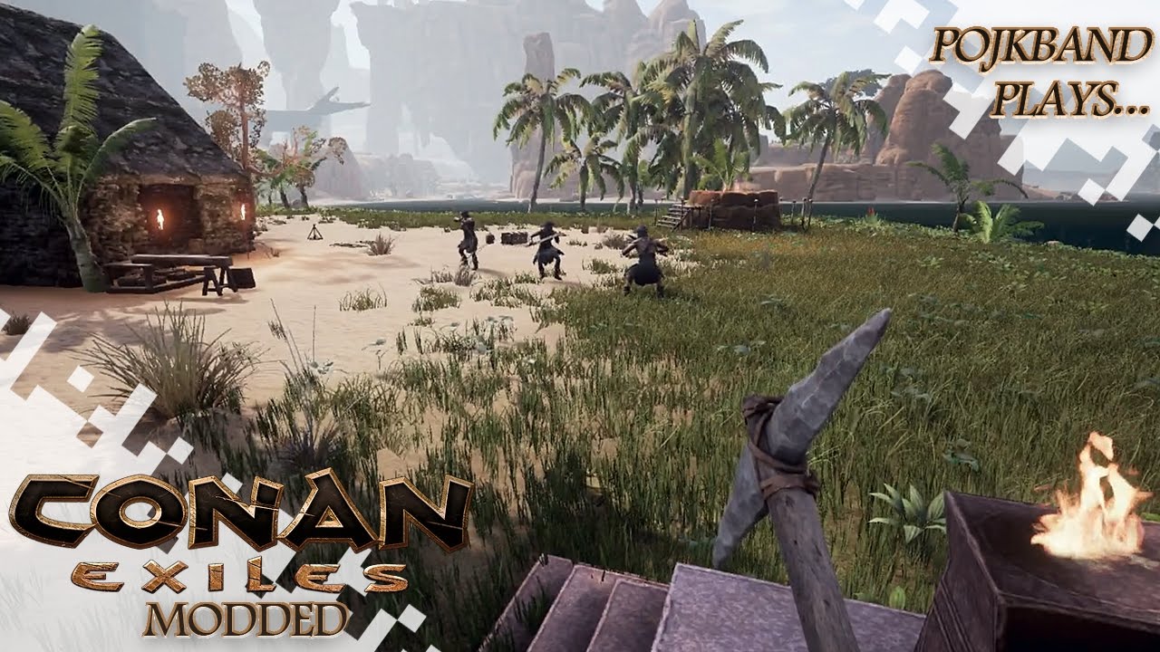CONAN EXILES: MODDED - Keralis, No! - EP04 (Gameplay feat. Pojkband!) pvp соль