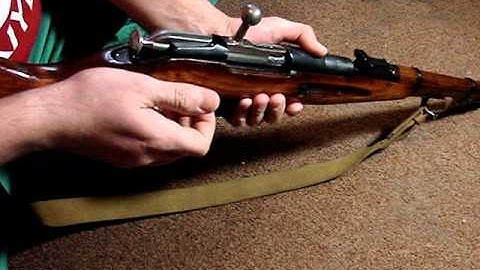 Mosin-Nagant, no double feed possible.