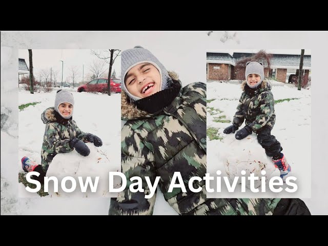 Kids | Snow Day Activities | Snow Ball class=
