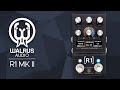 Walrus Audio MAKO R1 Reverb MKII Sound Demo with Synthesizer (no talking)