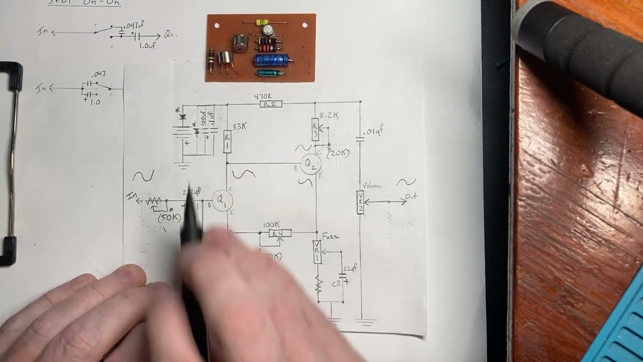 Fuzz Face Mods Part 1: Cleanup Trim and Input Capacitors - YouTube