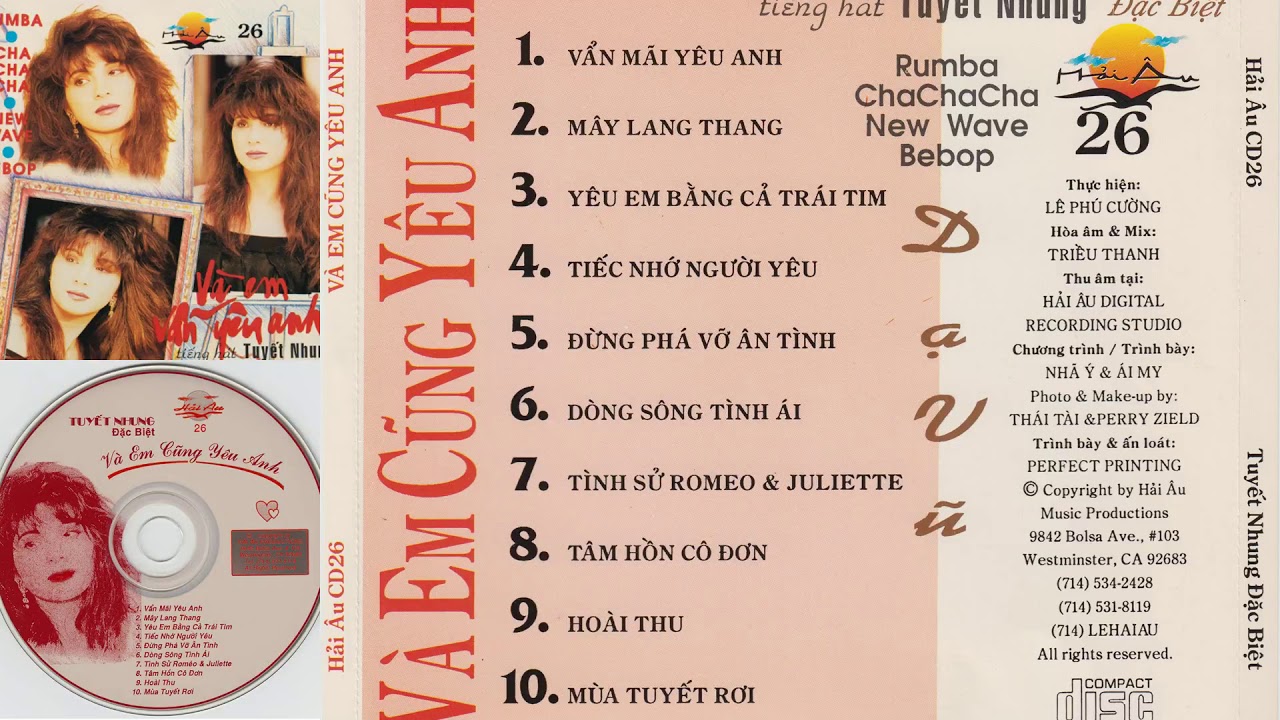 Hải Âu Production CD026 | Dạ Vũ Rumba ChaChaCha New Wave Bebop Và Em Cũng Yêu Anh