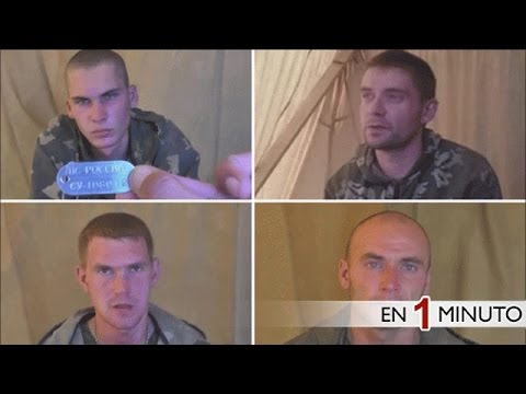 Soldados rusos capturados en Ucrania cruzaron frontera por 