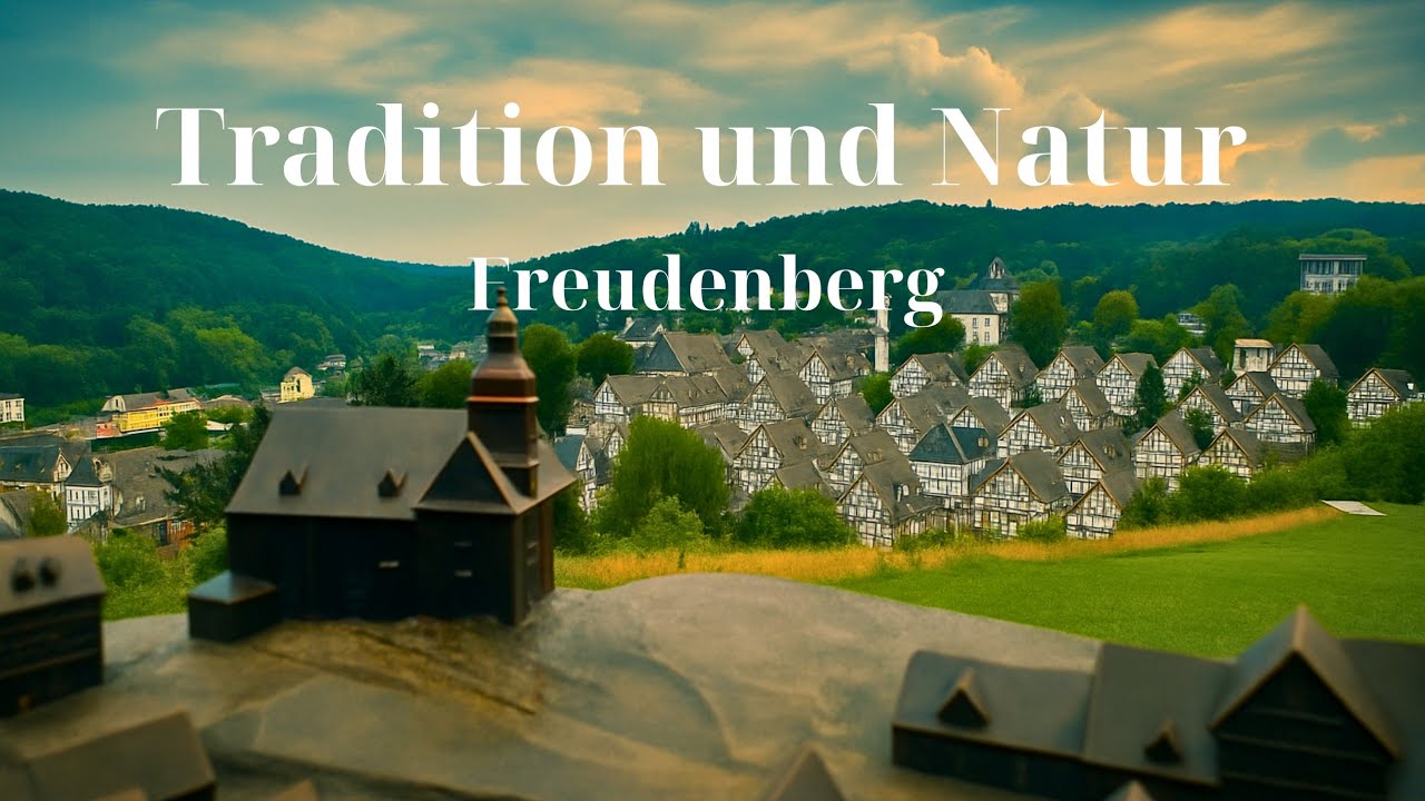 🌿🏡 Magische Fachwerkhäuser & atemberaubende Aussicht |4K