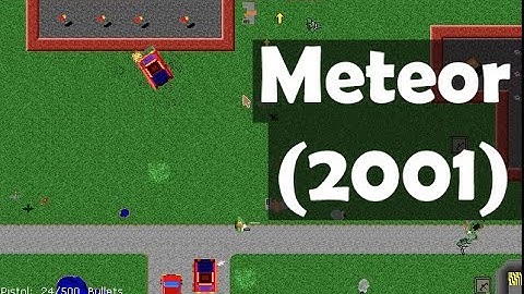 Meteor - DOS Game