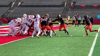 Devin Kargman 1-yard TD run to give Woodrow Wilson a 12-7 lead Wealth