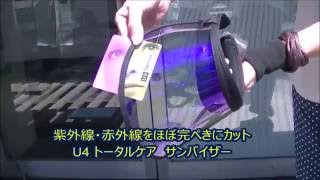 UVAカット サンバイザー