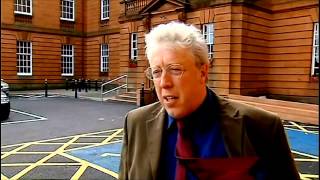 Greggs bag in reporter's face