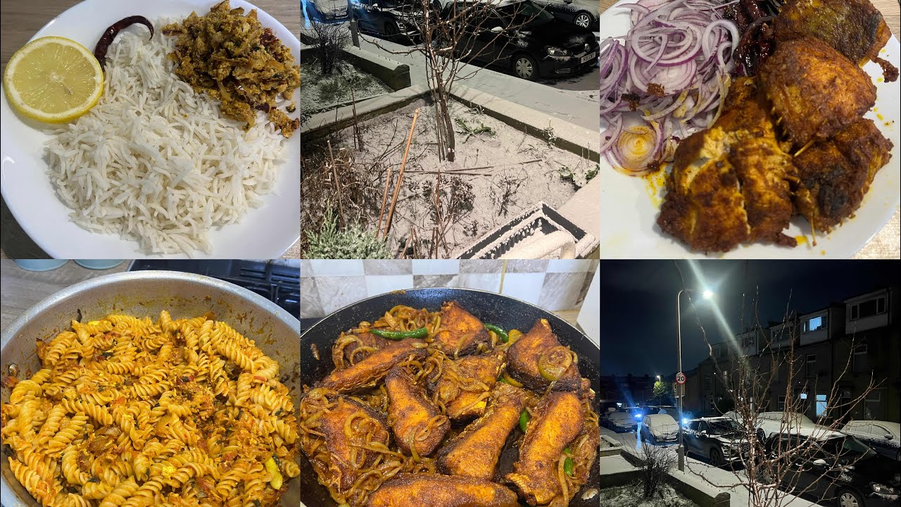 বছরের প্রথম বরফ& মজাদার খাবার